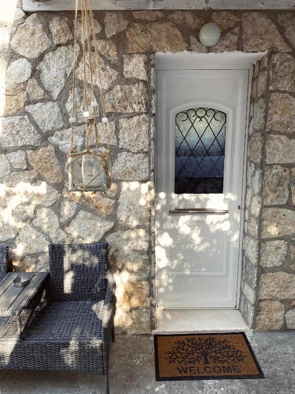 Posezení v ubytování Moxy Paxos - Cozy Home