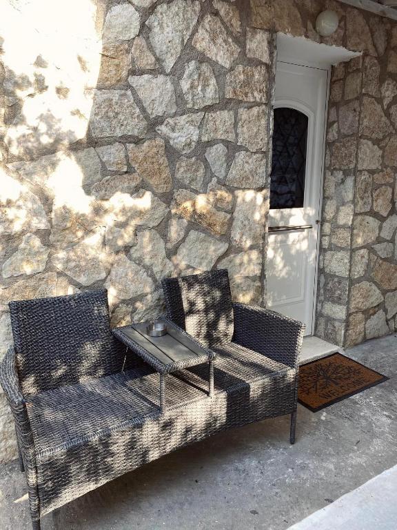 Posezení v ubytování Moxy Paxos - Cozy Home
