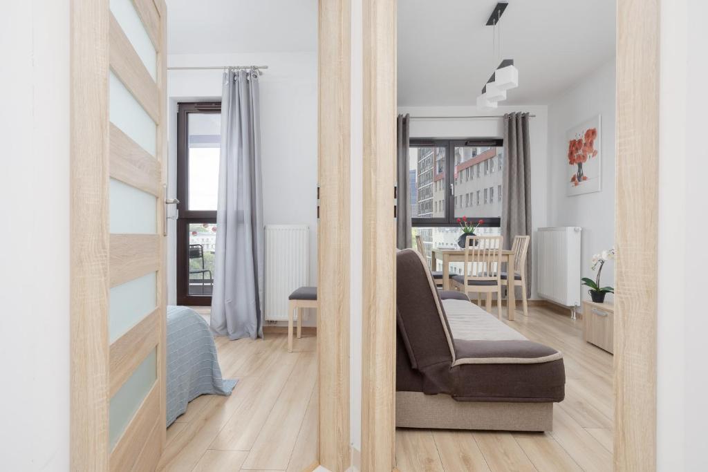 Posedenie v ubytovaní Apartments Warsaw CityLink by Noclegi Renters