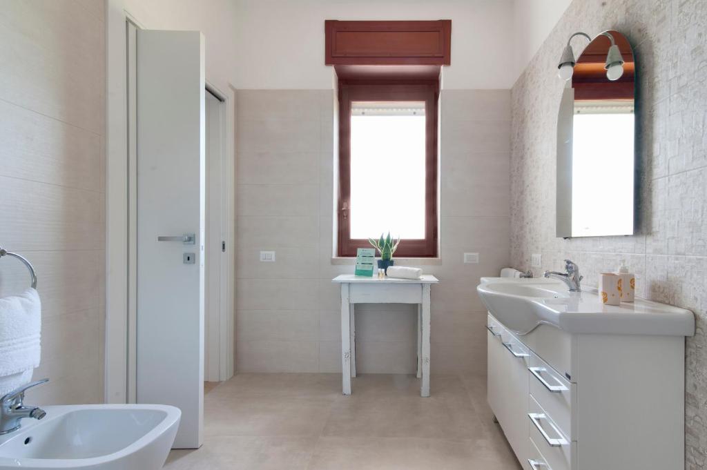 Koupelna v ubytování Villa Maroby Rooms & Parking - Lecce Selection