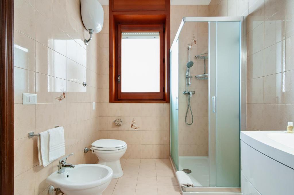 Koupelna v ubytování Villa Maroby Rooms & Parking - Lecce Selection