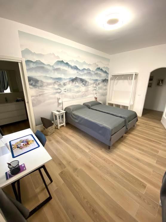 Postel nebo postele na pokoji v ubytování Villa due Scale