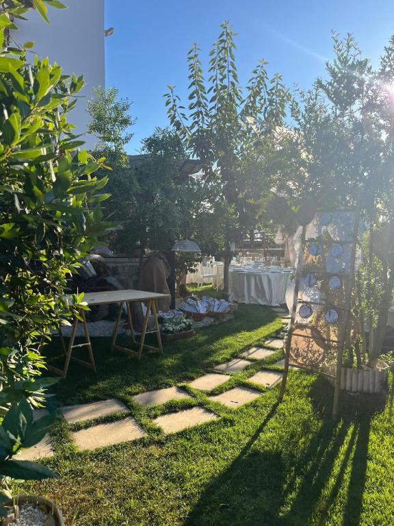 Zahrada ubytování Masseria li Vecchi