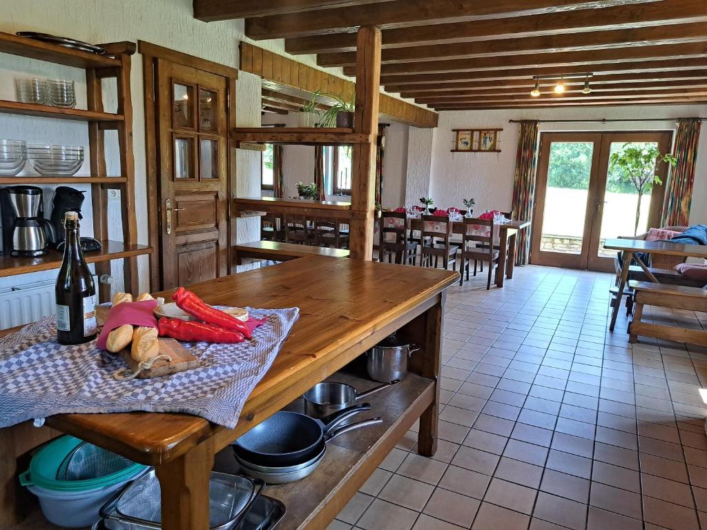 Posezení v ubytování Gîte Filly 4C - 14 pers.
