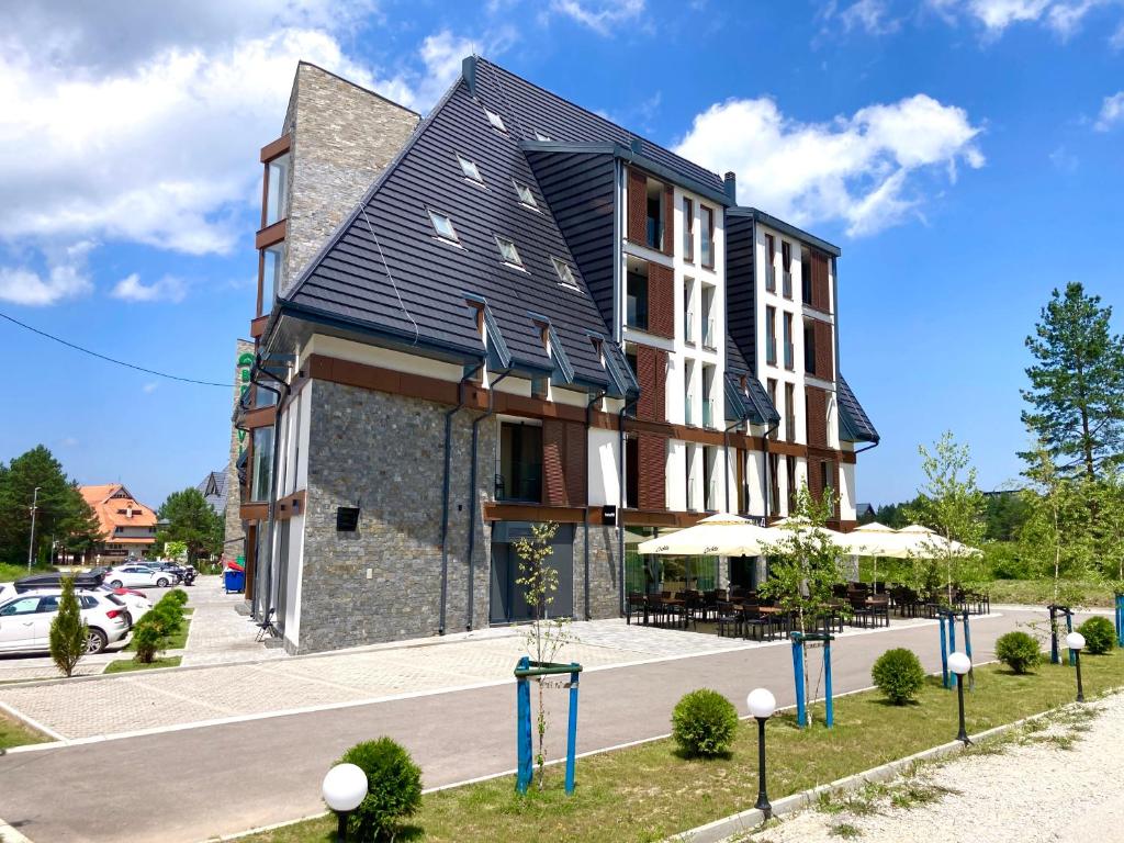 Budova, kde se apartmán nachází