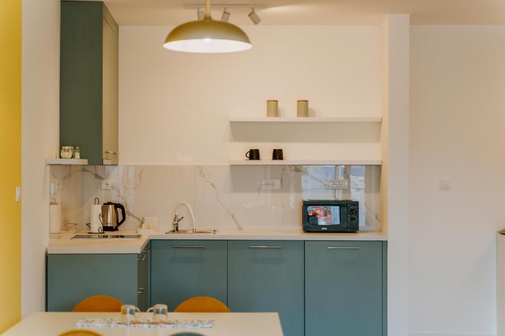 Köök või kööginurk majutusasutuses Apartmani Laketić