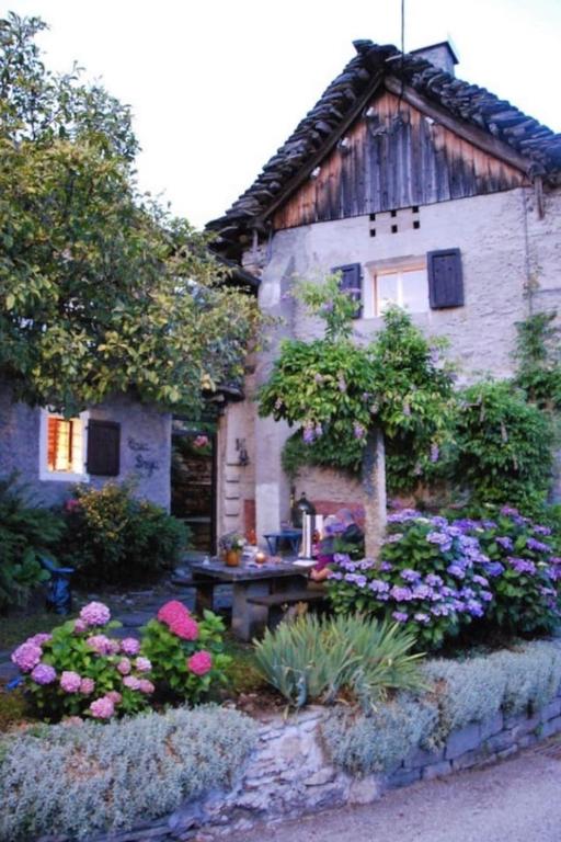 Zahrada ubytování Casa Bruja Tradizionale Rustico Ticinese