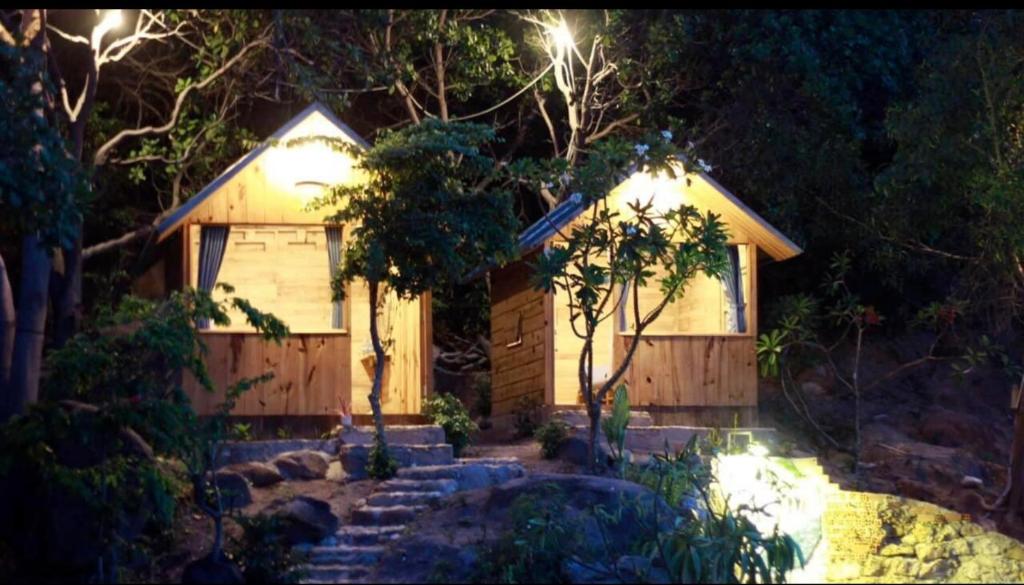 Zahrada ubytování Mèo Home - Bụi Homestay
