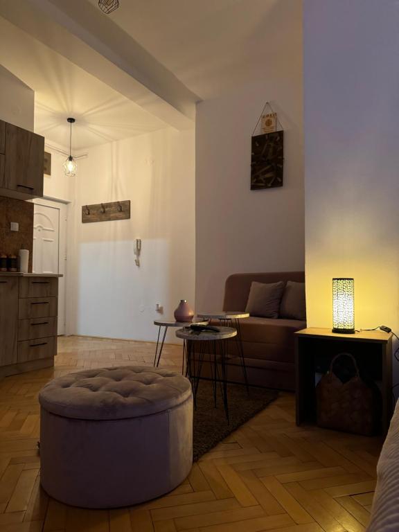 Posezení v ubytování Loli apartman 2