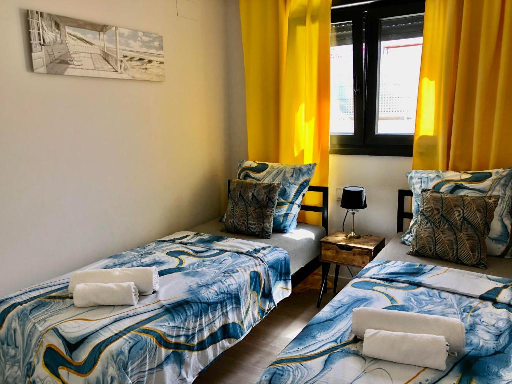 Postel nebo postele na pokoji v ubytování Villa Oso