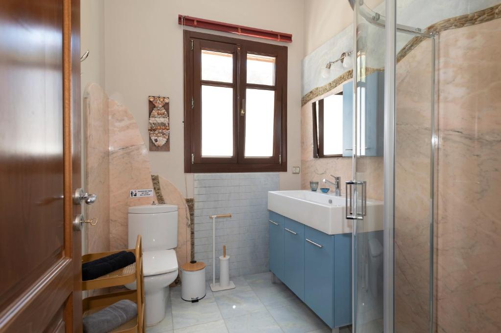 Koupelna v ubytování Redvalley villa