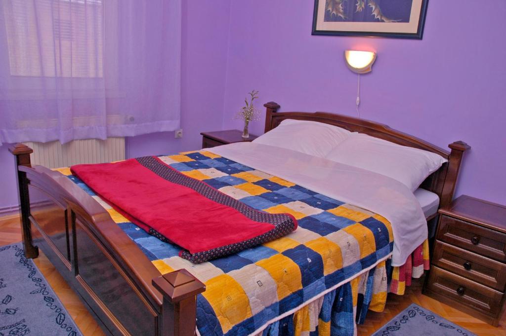 Postel nebo postele na pokoji v ubytování Hotel Čile