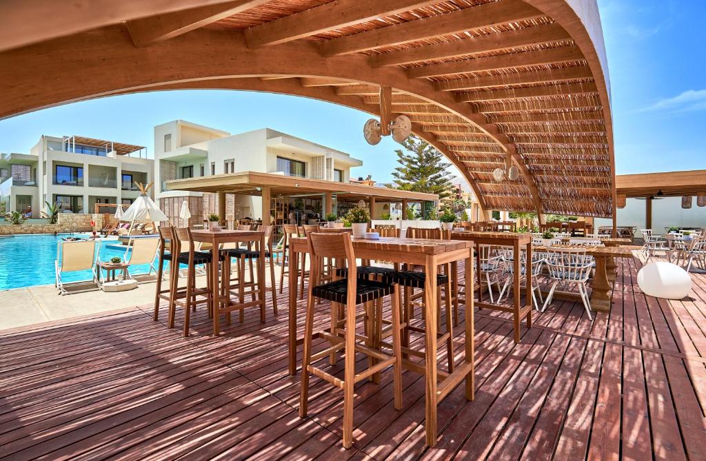 Bazén v ubytování Enorme Teatro Beach nebo v jeho okolí