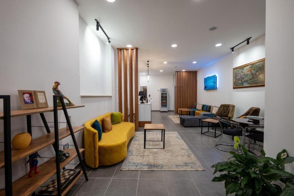 Posezení v ubytování Altobelo Hotel