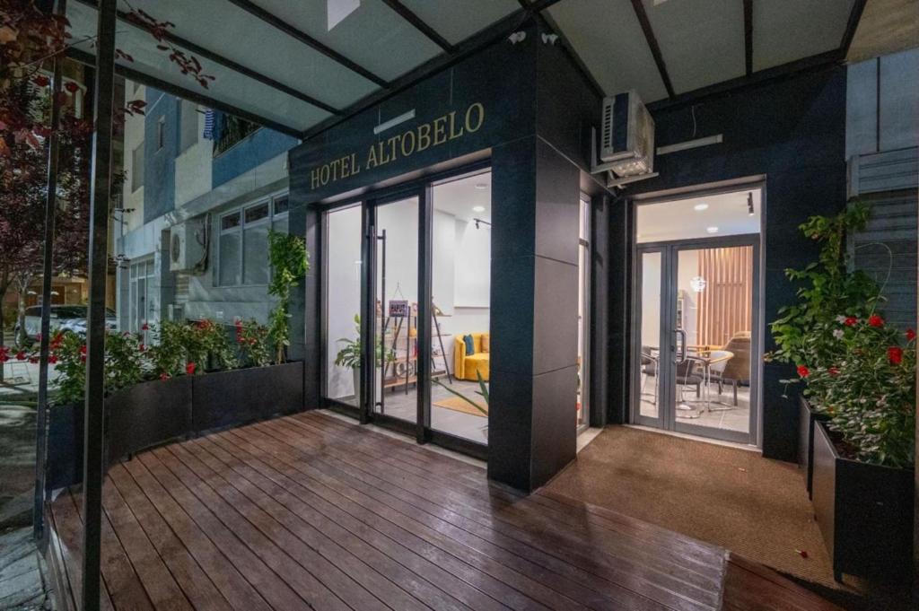 Exteriér nebo vchod ubytování Altobelo Hotel