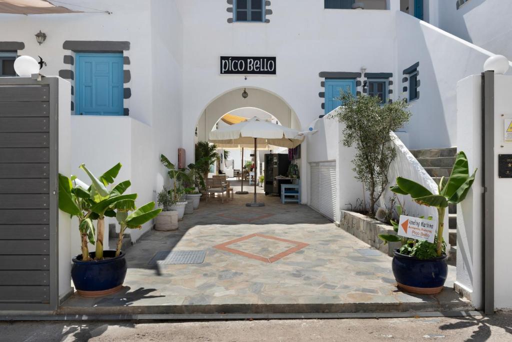 Exteriér nebo vchod ubytování Pico Bello Patmos 10