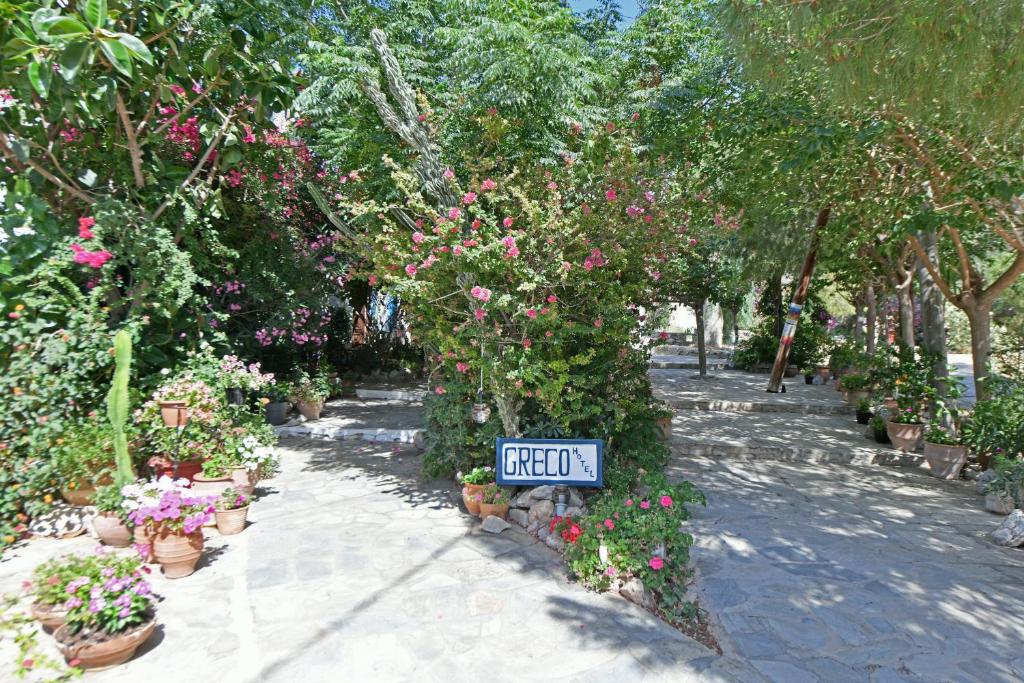 Zahrada ubytování Greco Hotel