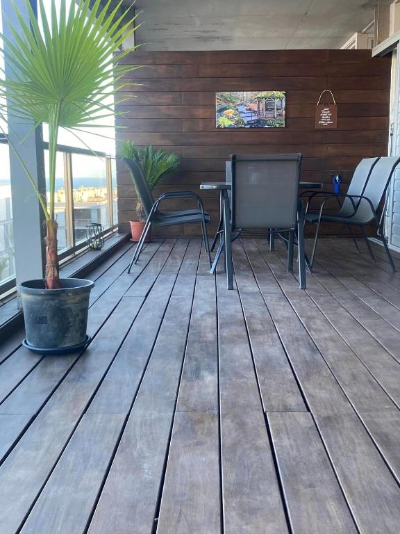 Balkón nebo terasa v ubytování Residencia Lucia