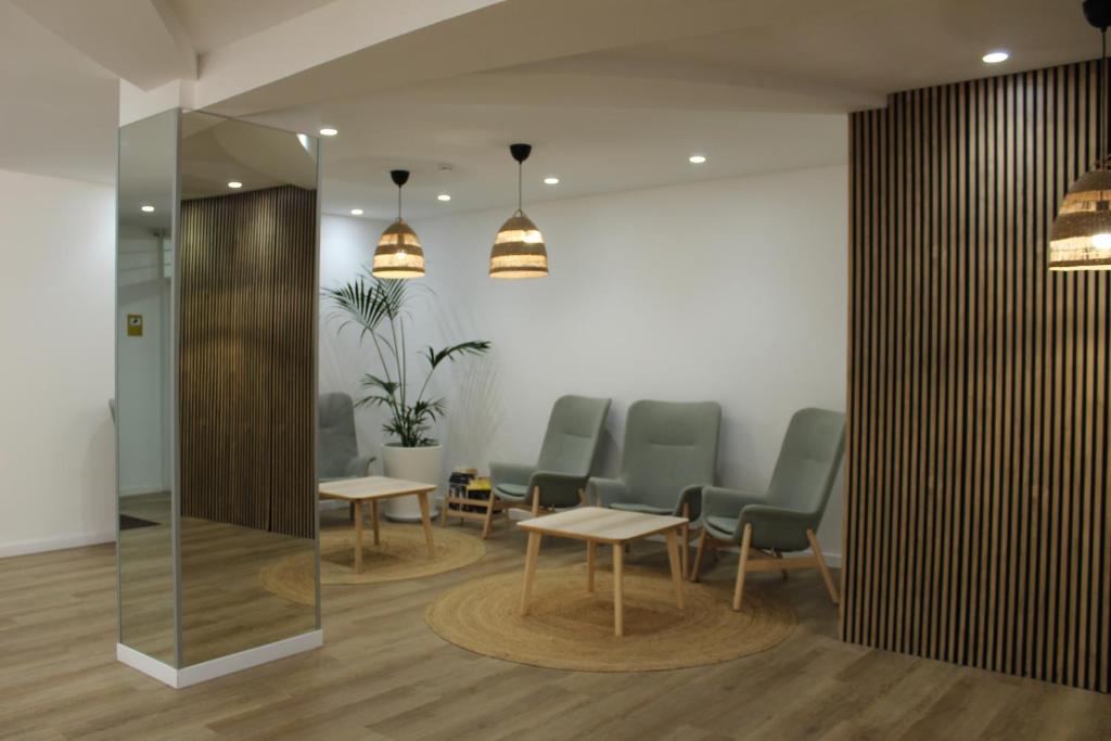 Posezení v ubytování Apartamentos Fayna