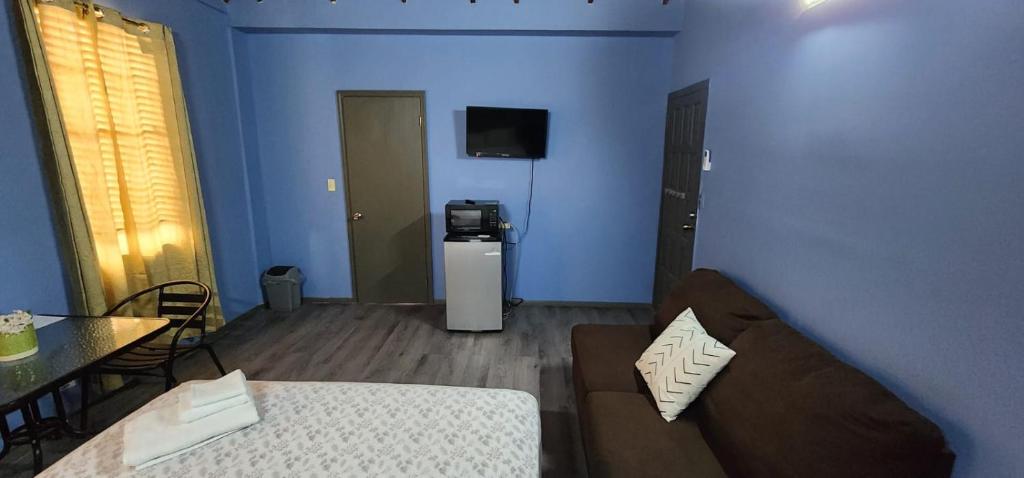TV a/nebo společenská místnost v ubytování JJ Guest House