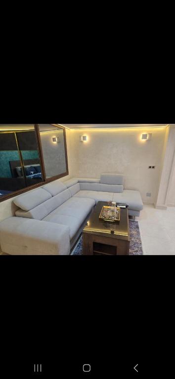 Posezení v ubytování Agréable maisonnette au centre de Rabat