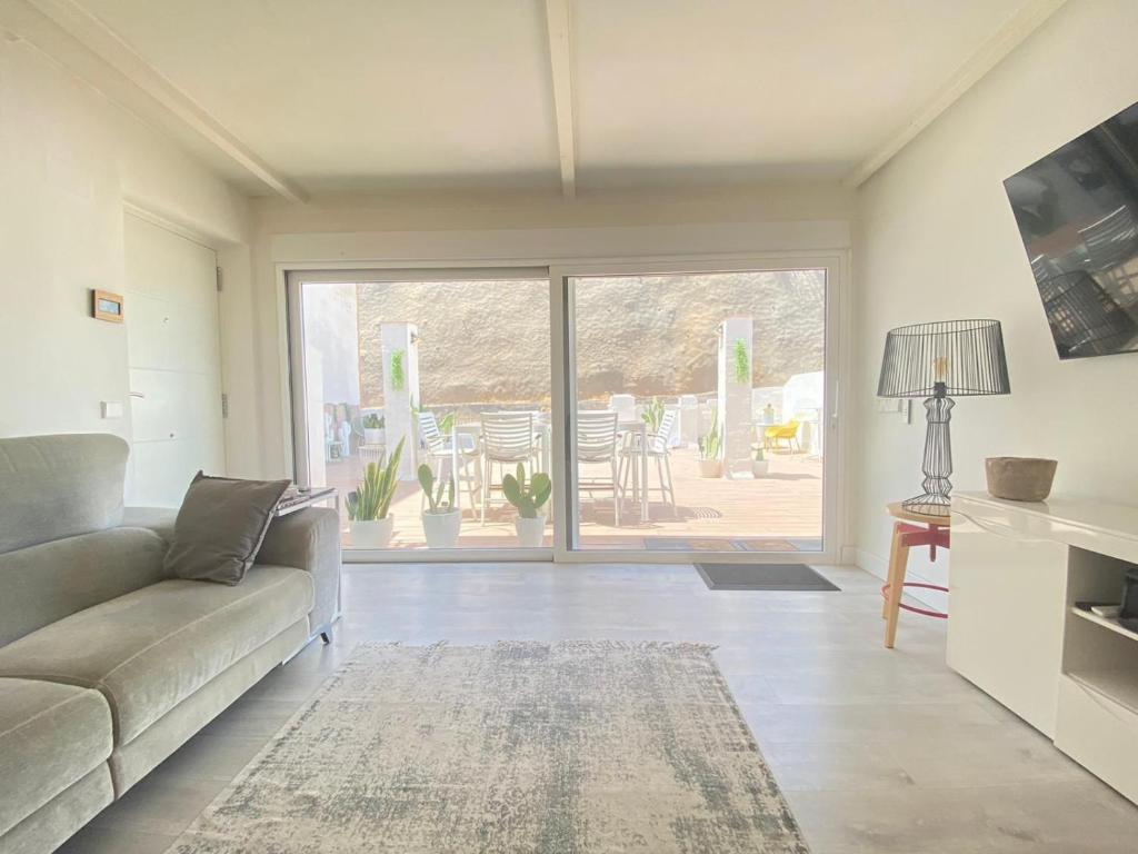 Et opholdsområde på Puerto Nova Atico