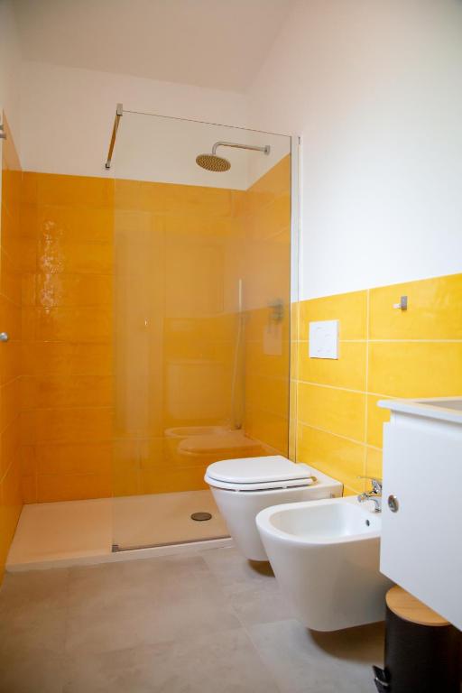 Kúpeľňa v ubytovaní Villa del Lupo