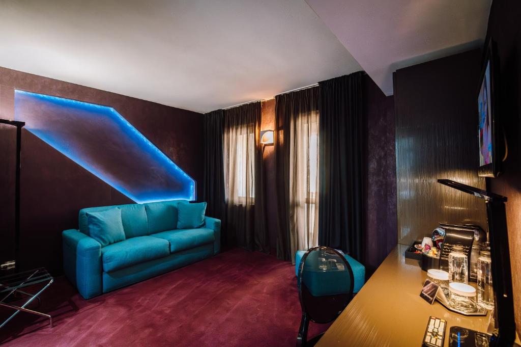 Posezení v ubytování Plaza V Executive Hotel