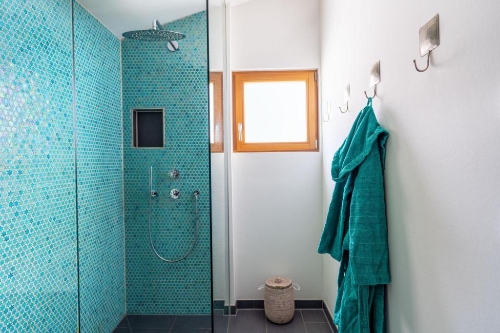 Koupelna v ubytování Naturchalets 7 Sentidos