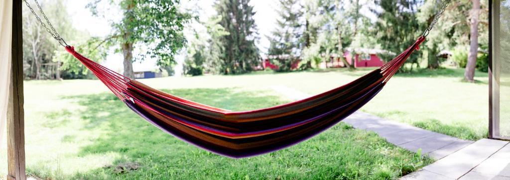 Zahrada ubytování Naturchalets 7 Sentidos