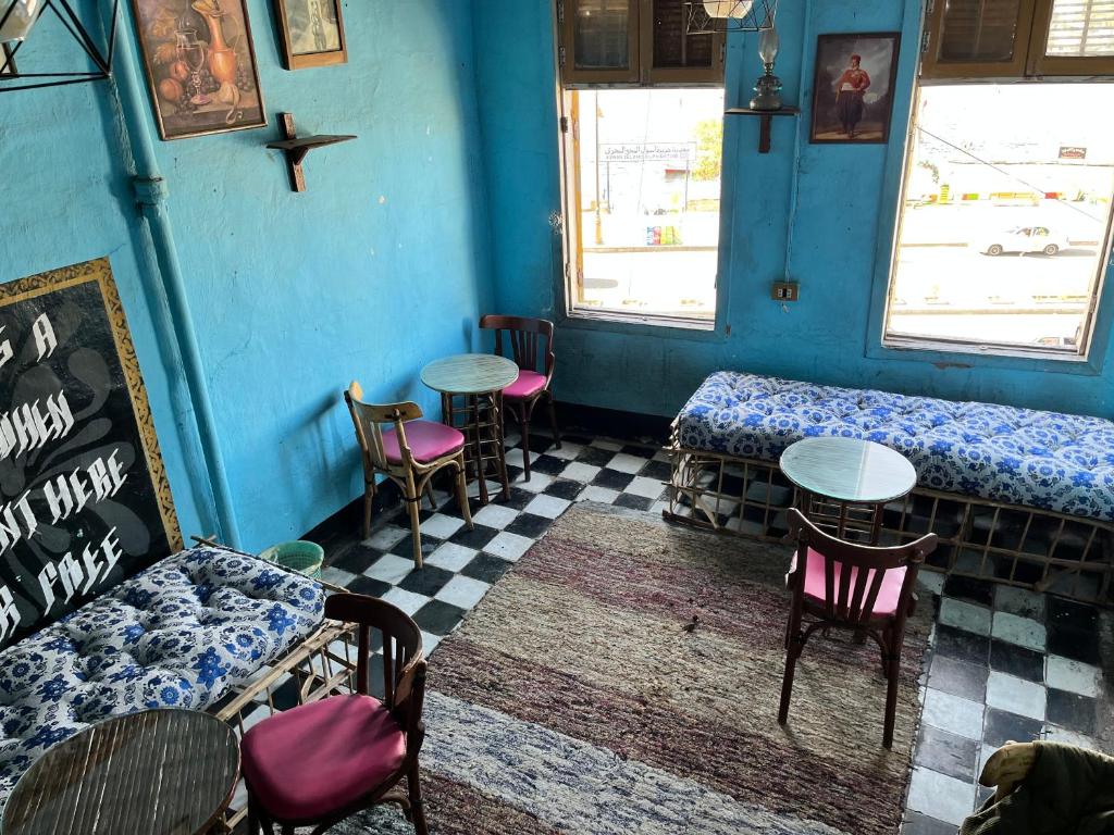 Posezení v ubytování Peacock guest house