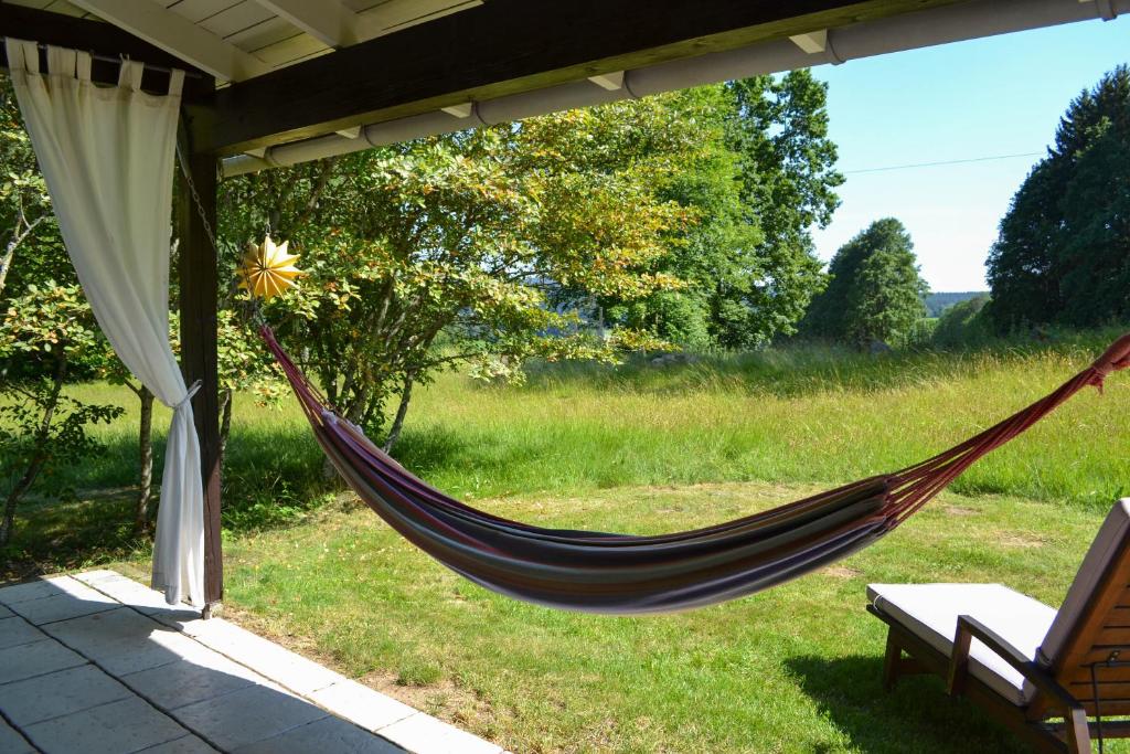 Zahrada ubytování Naturchalets 7 Sentidos