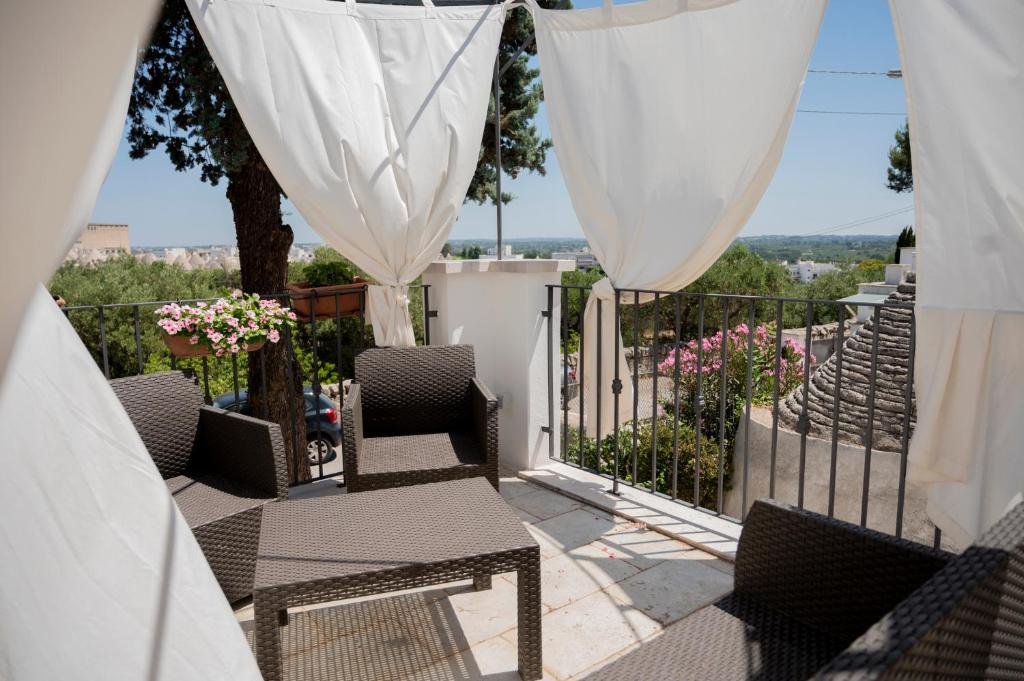 Balkon lub taras w obiekcie Dimora Belvedere
