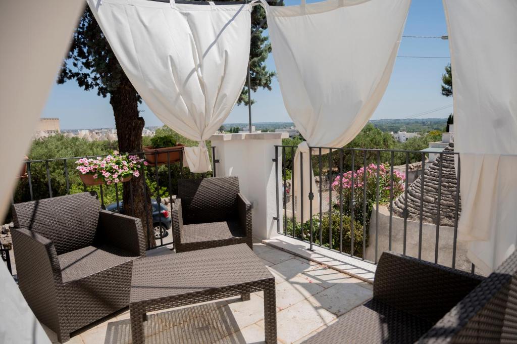 Balkon lub taras w obiekcie Dimora Belvedere