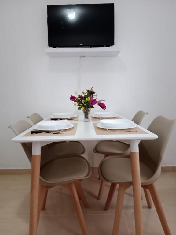TV i/ili multimedijalni sistem u objektu Apartmani MAS