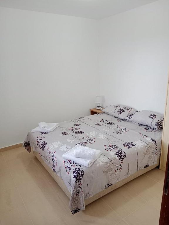 Krevet ili kreveti u jedinici u okviru objekta Apartmani MAS