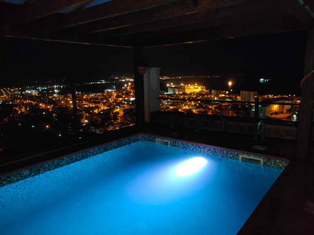 Bazén v ubytování Hotel Belvedere Mindelo, Cabo Verde nebo v jeho okolí