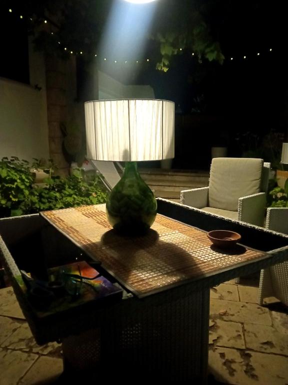 Posezení v ubytování Alchimia tra suoni e colori