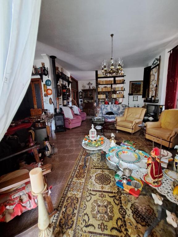 Posezení v ubytování Alchimia tra suoni e colori