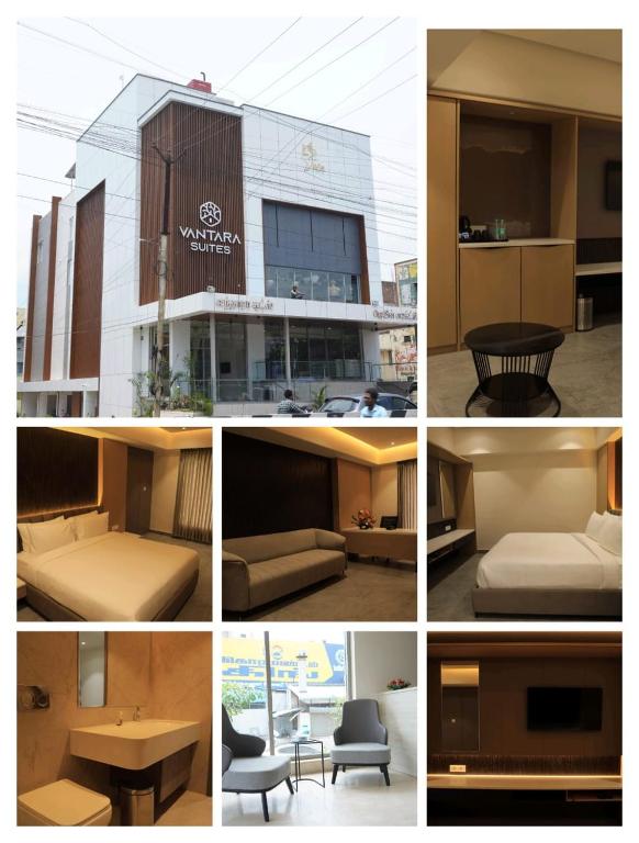Postel nebo postele na pokoji v ubytování VANTARA SUITEs
