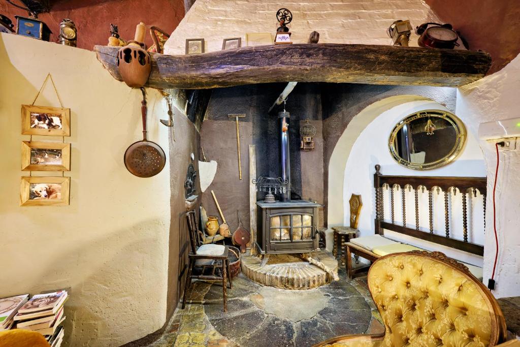 Posezení v ubytování B&B Mas Torrencito Pet Friendly