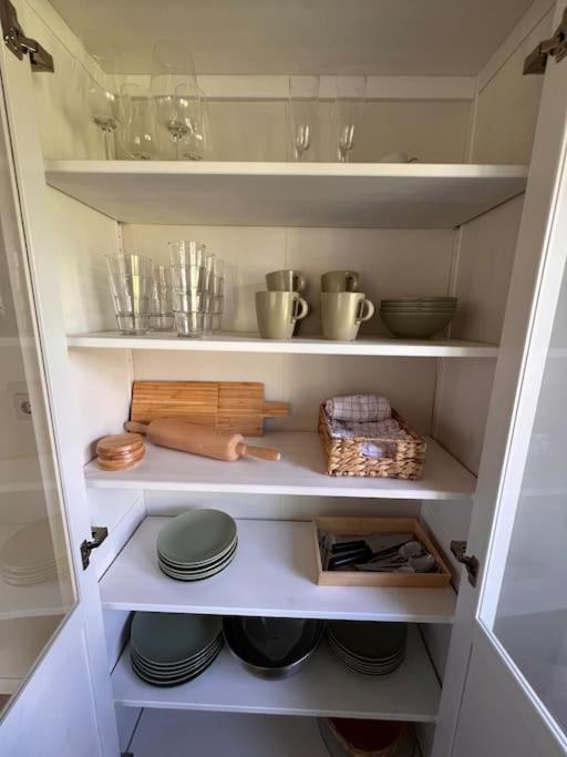 Kuchyň nebo kuchyňský kout v ubytování Wunderschöne Wohnung in perfekter Lage