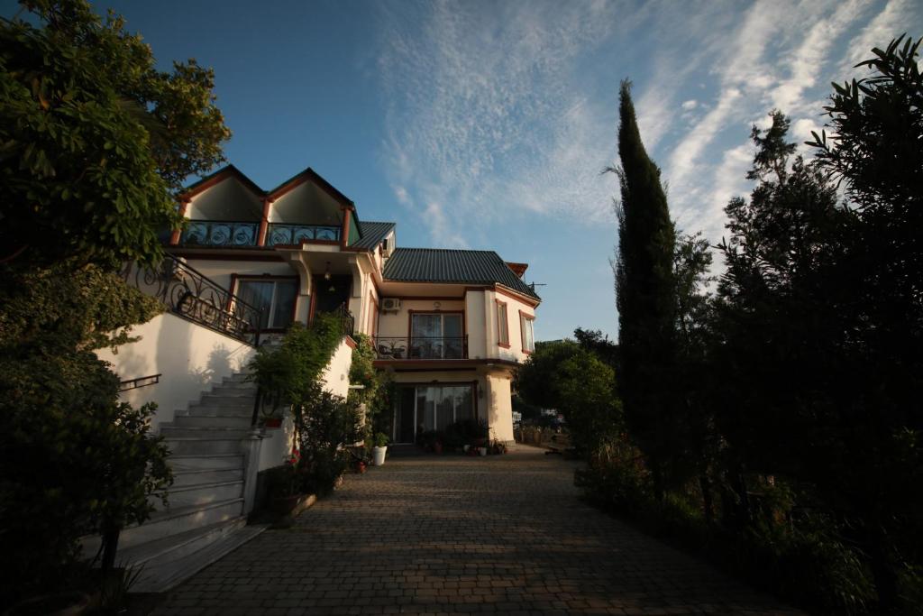 Budova, kde se bed and breakfast nachází