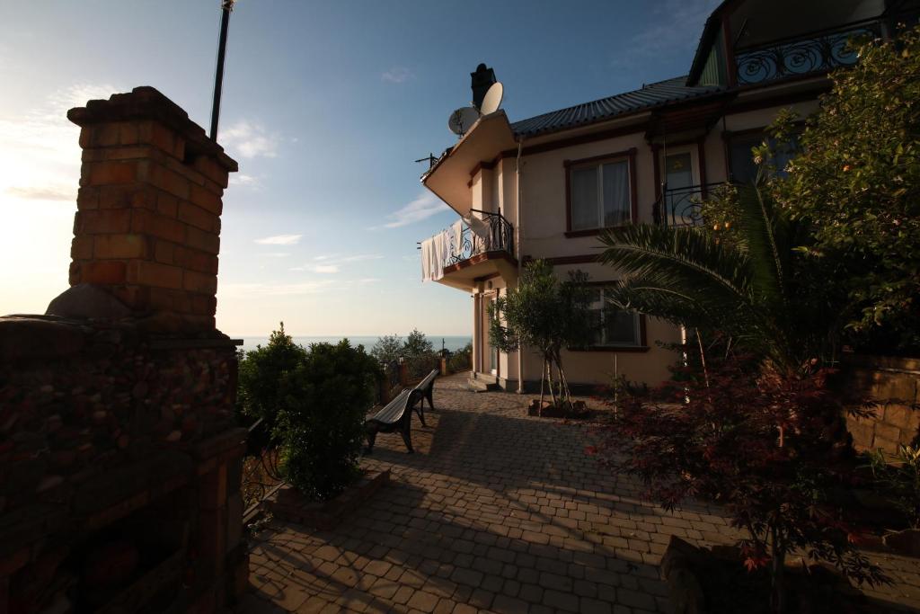 Budova, kde se bed and breakfast nachází