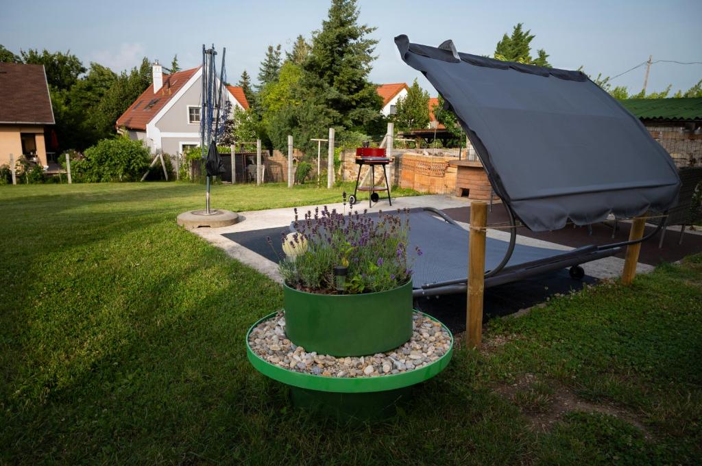 Zahrada ubytování Dózsa Apartman