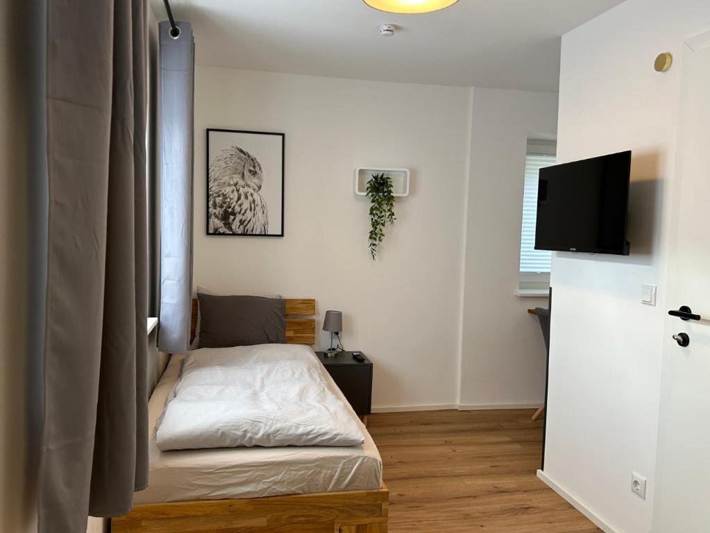 TV a/nebo společenská místnost v ubytování Guesthouse Alpinum