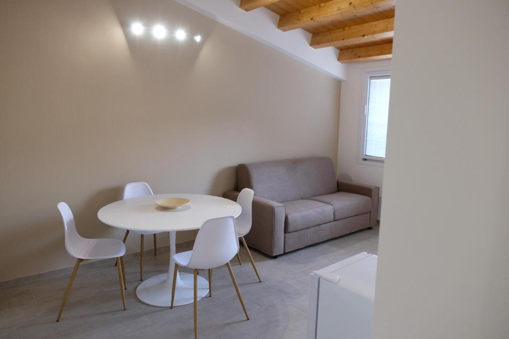 Posezení v ubytování Salerno Rooms