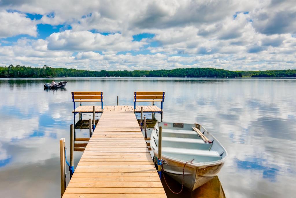 Visual Reference: Waterfront Wisconsin Cabin Private Dock Grill Harshaw Updated Prices
