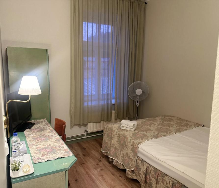 Letto o letti in una camera di Centrum Hostel