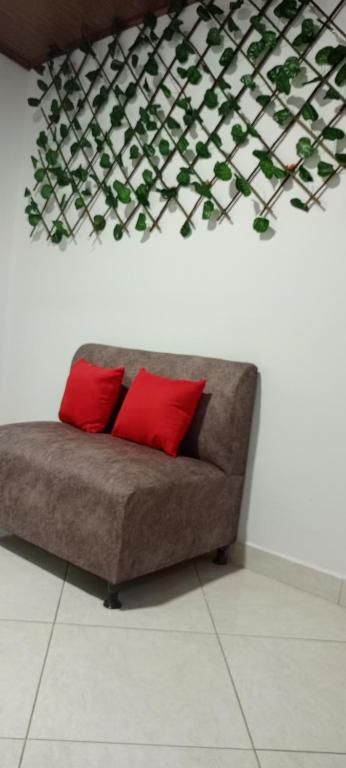 Posezení v ubytování Casa Maral Hostal